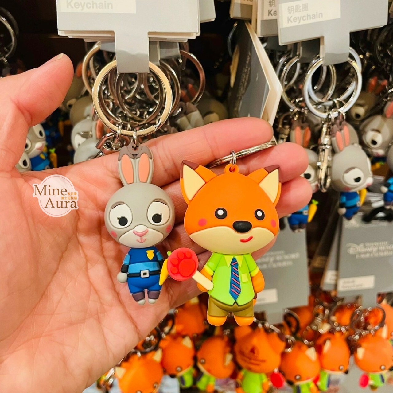 Q版 哈茱蒂 Judy 兔 立體造型 鑰匙圈 吊飾 動物方城市 Zootopia -上海迪士尼樂園