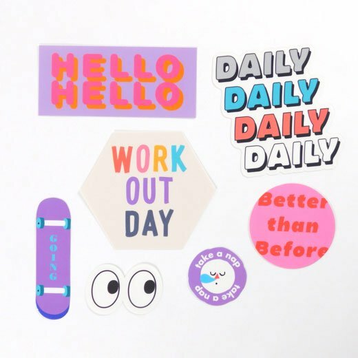 CHIC_DAILY 7入防水貼紙包 ｜日本Greeting Life