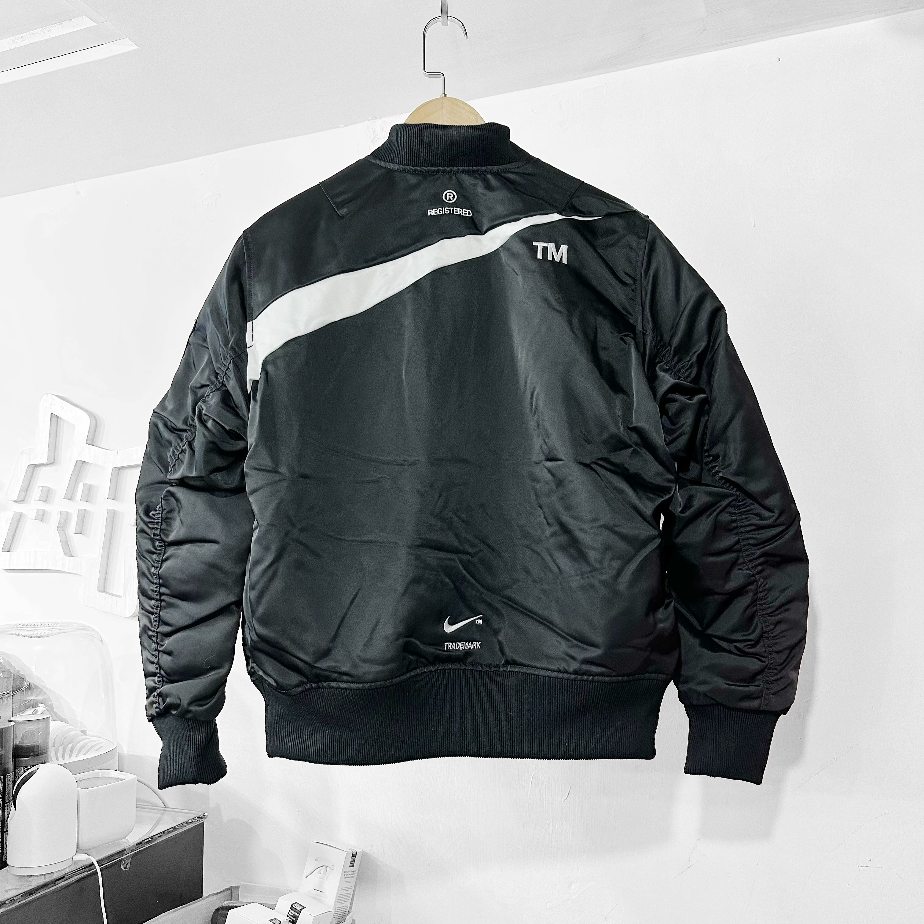 Nike NSW Big Swoosh Therma-FT Jacket Black 雙面外套