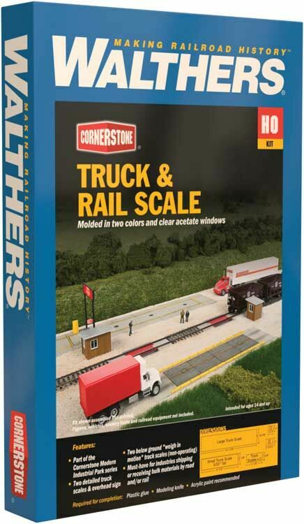 Walthers 933-4068 HO scale Truck & Rail Scale -- Kit