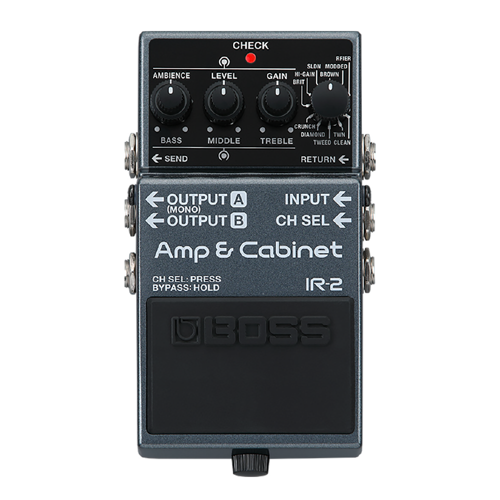 BOSS BOSS / IR-2 Amp & IR 音箱模擬效果器 — 三峽效果器｜YA! 玩音樂