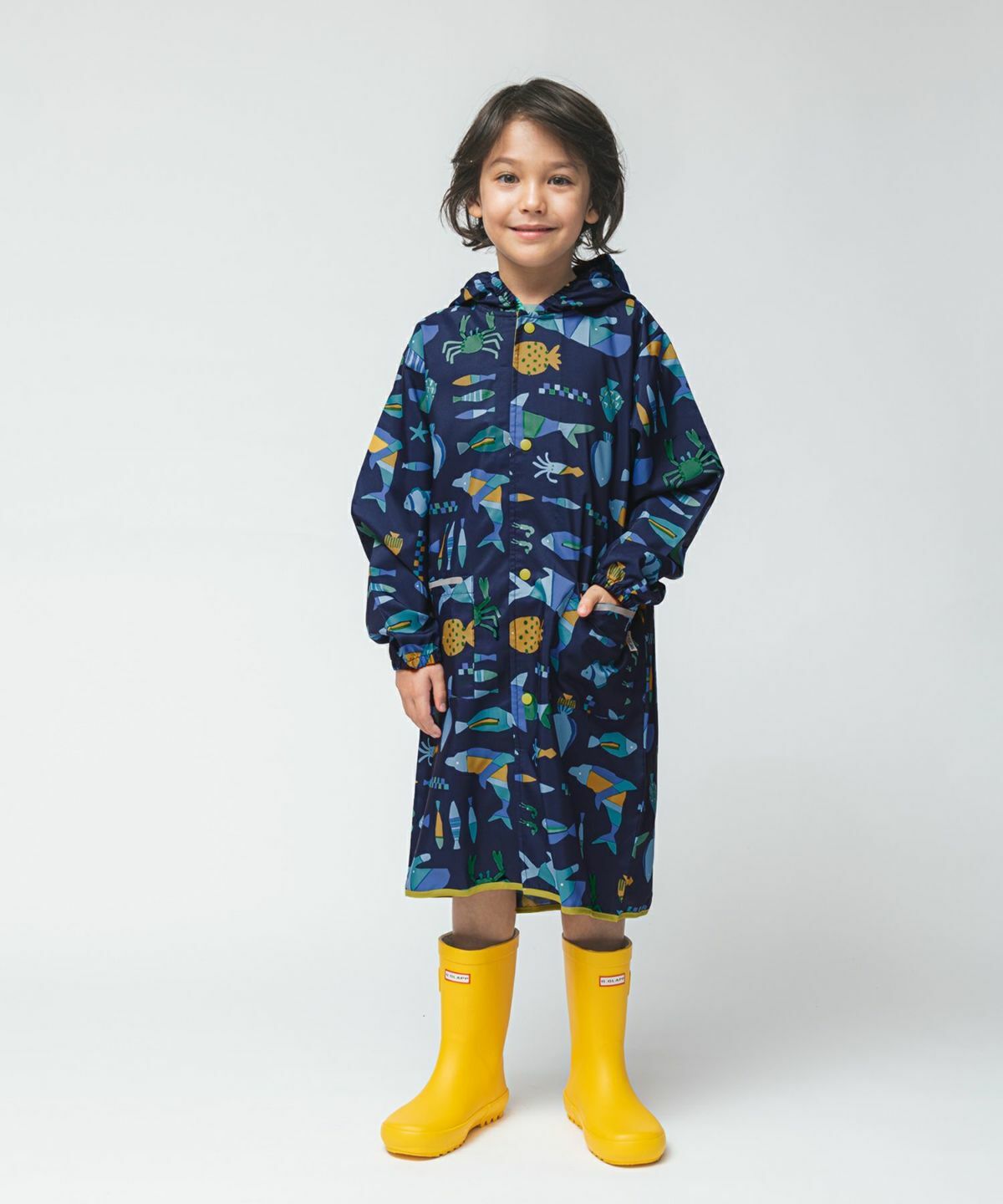 Wpc | Kids Raincoat - Sea Animals