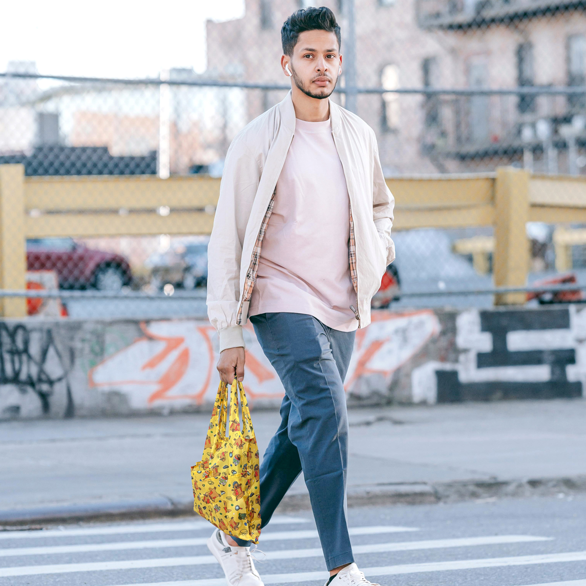 HUGGER 摺疊購物袋 外出購物