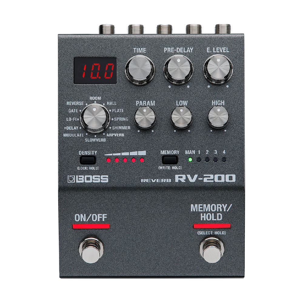 BOSS BOSS / RV-200 多重殘響效果器(Reverb) — 三峽效果器｜YA! 玩音樂