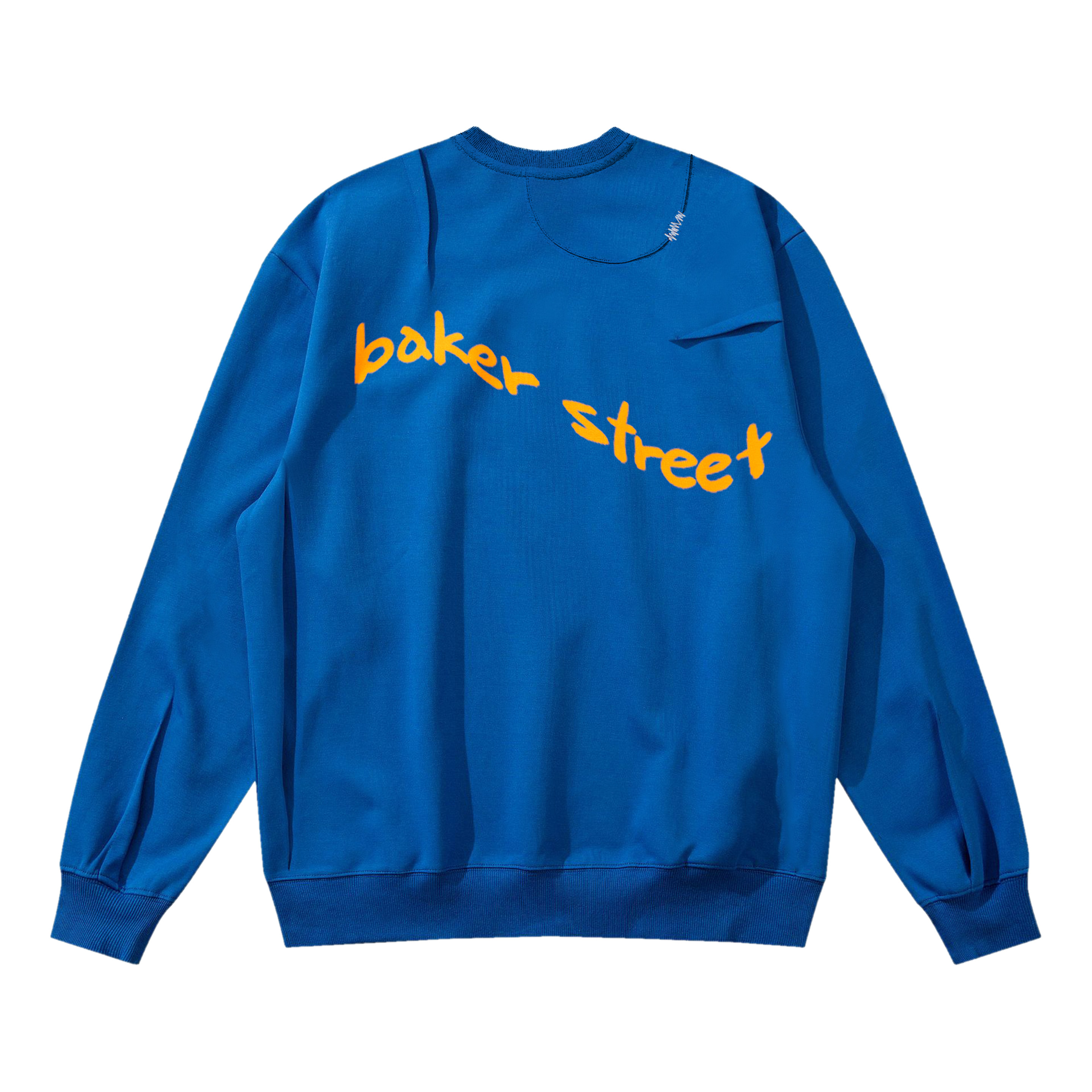 Alpaca Planet Pleated Sweatshirt 羊駝星球壓褶圓領Ｔ