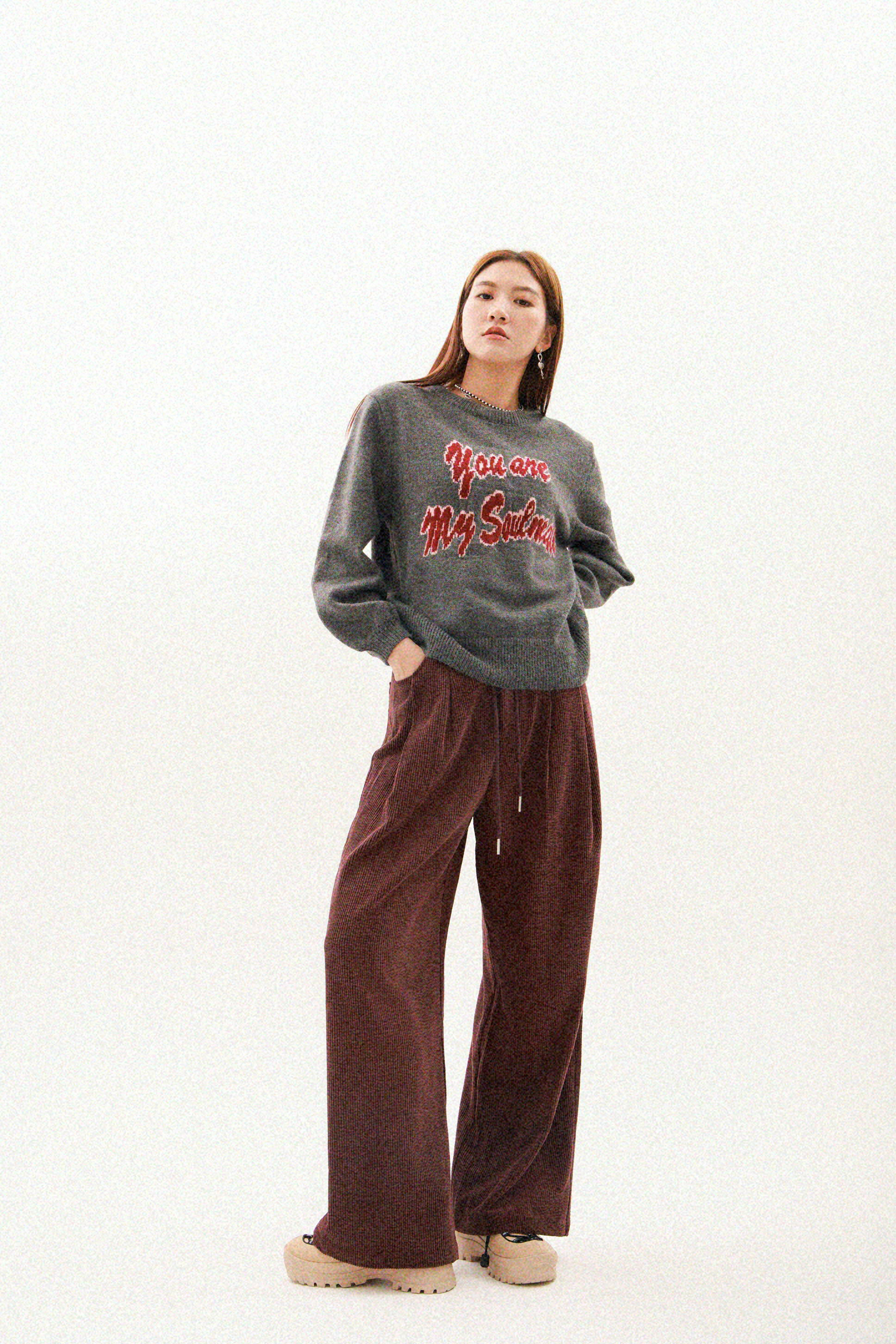 You are my Soulmate織花冷衫（現貨款式）