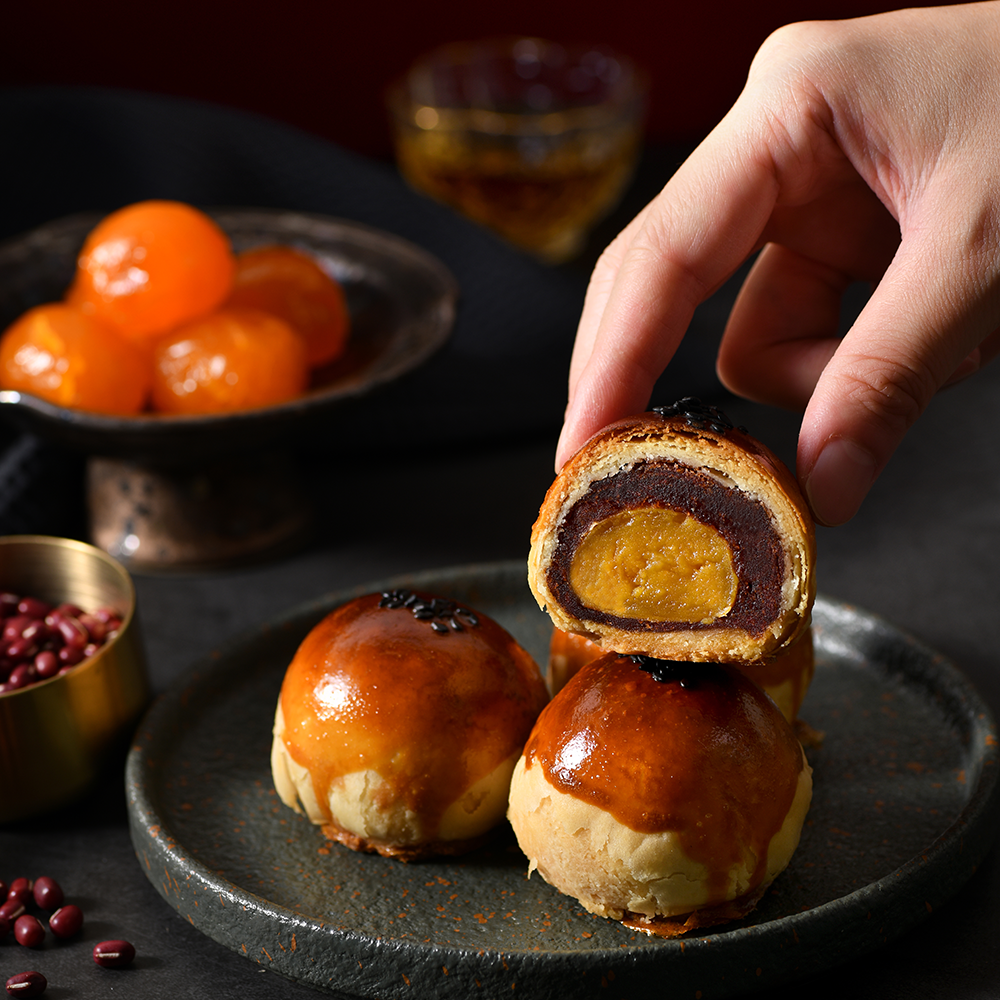 【宅配到家】心蛋黃酥禮盒/ 8入(常溫出貨)