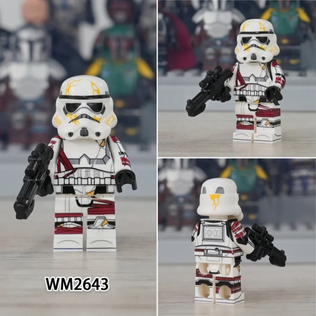 Guard Thrawn Star Wars Custom Minifigures Minifigs Fit Lego WM2643