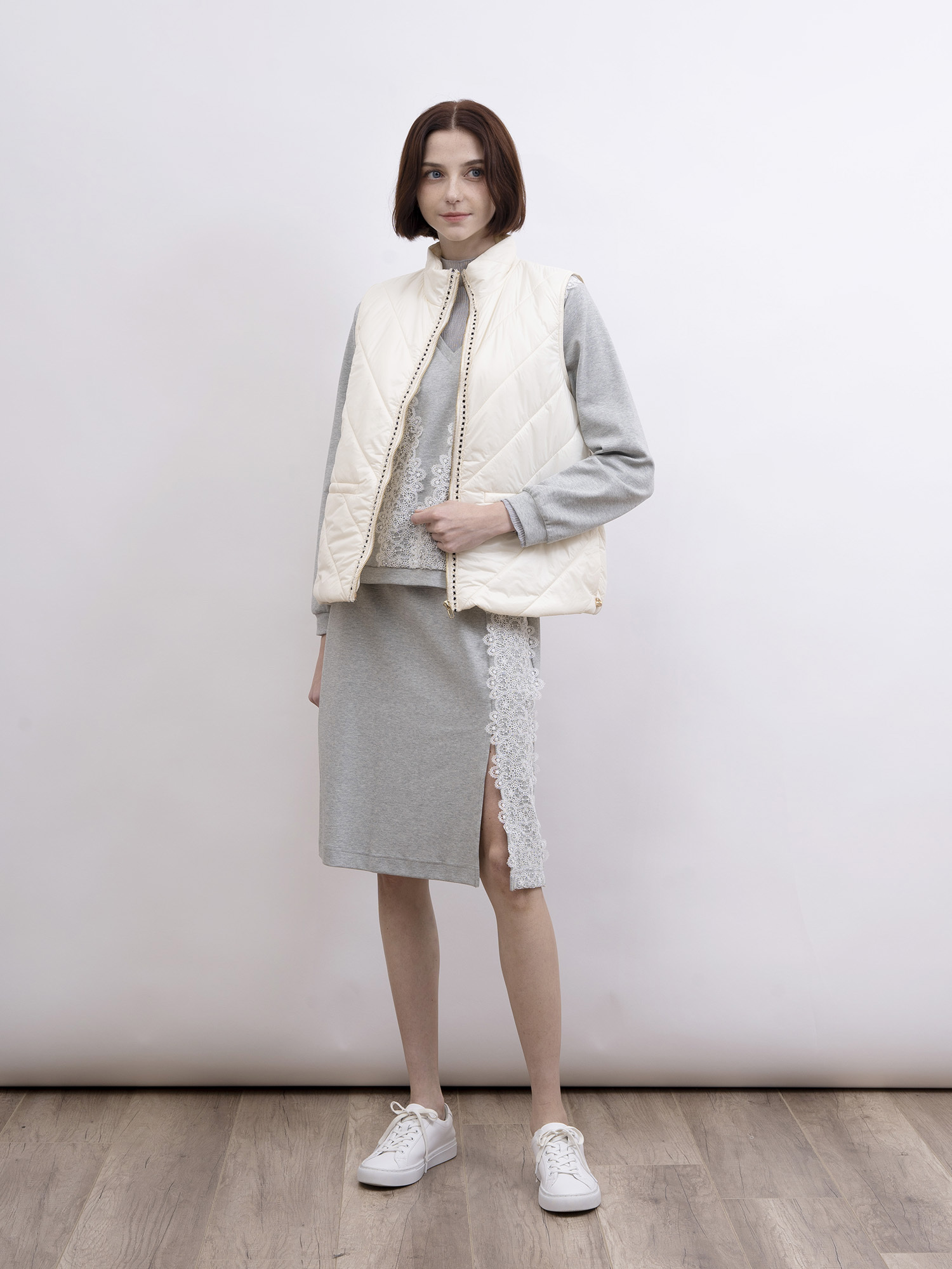 mi-tu 間棉尼龍背心