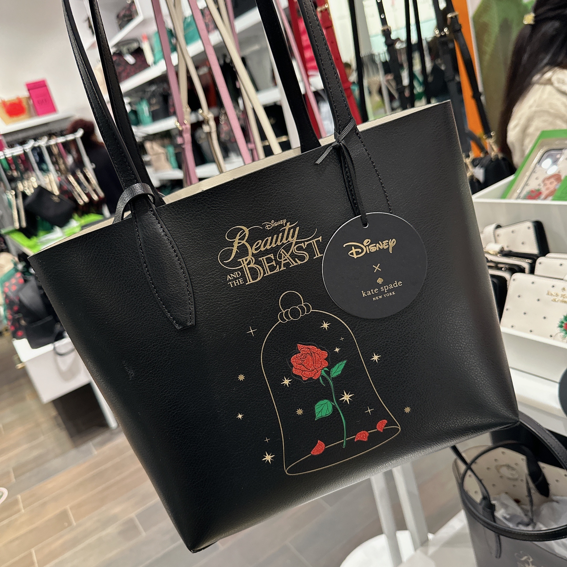 [美國現貨] Kate Spade X Beauty and the Beast Reversible Tote