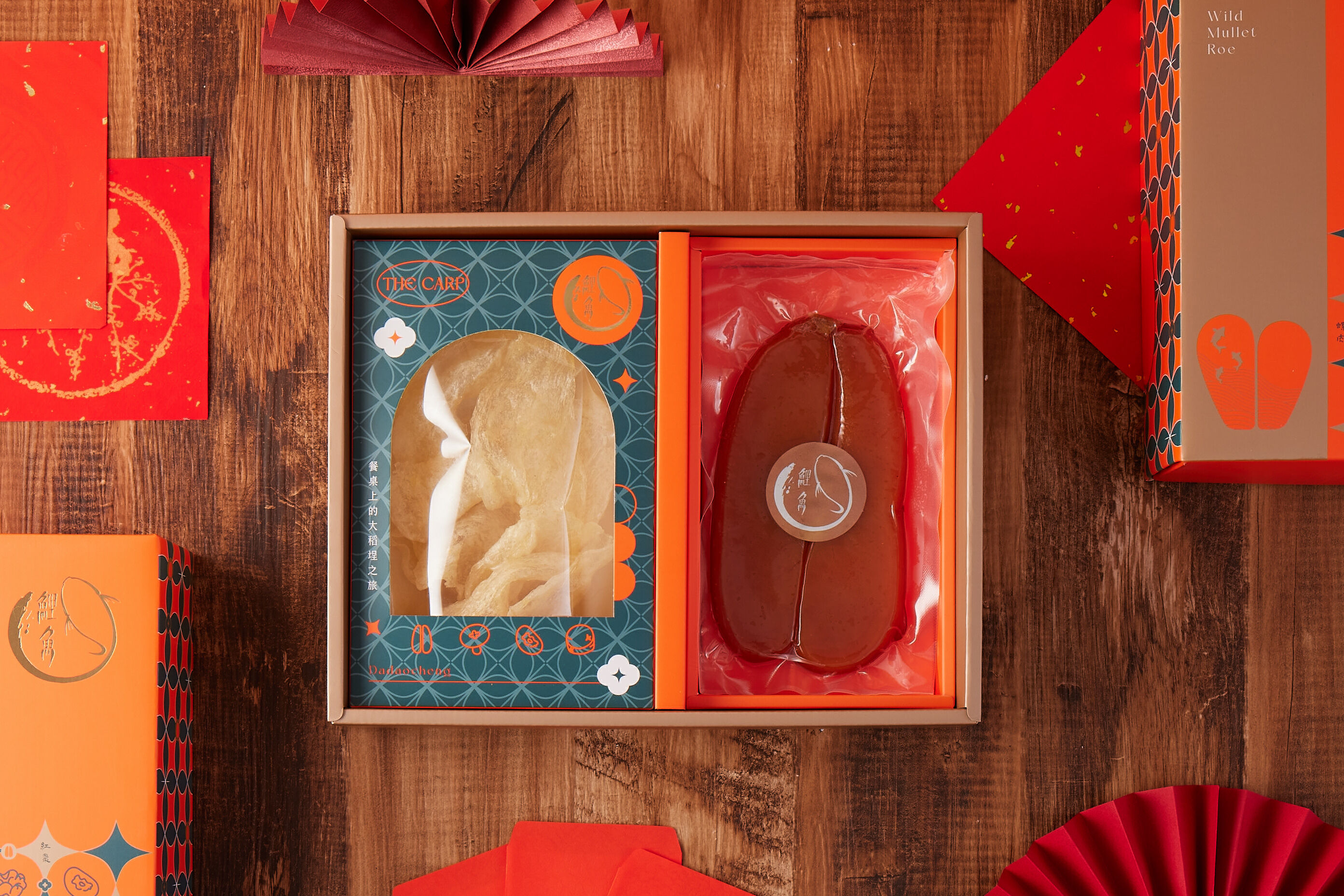 野生烏魚子花膠禮盒