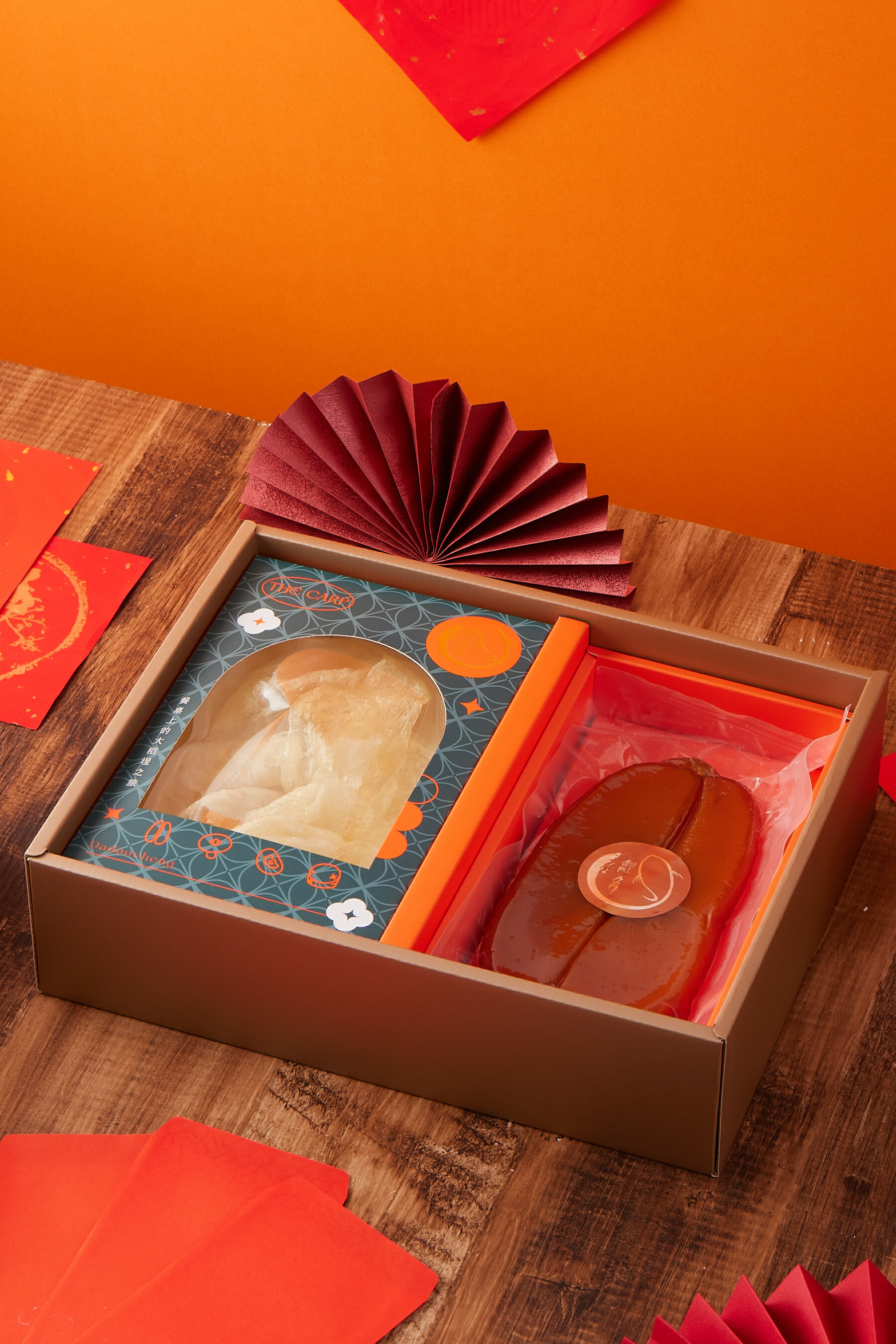 野生烏魚子花膠禮盒