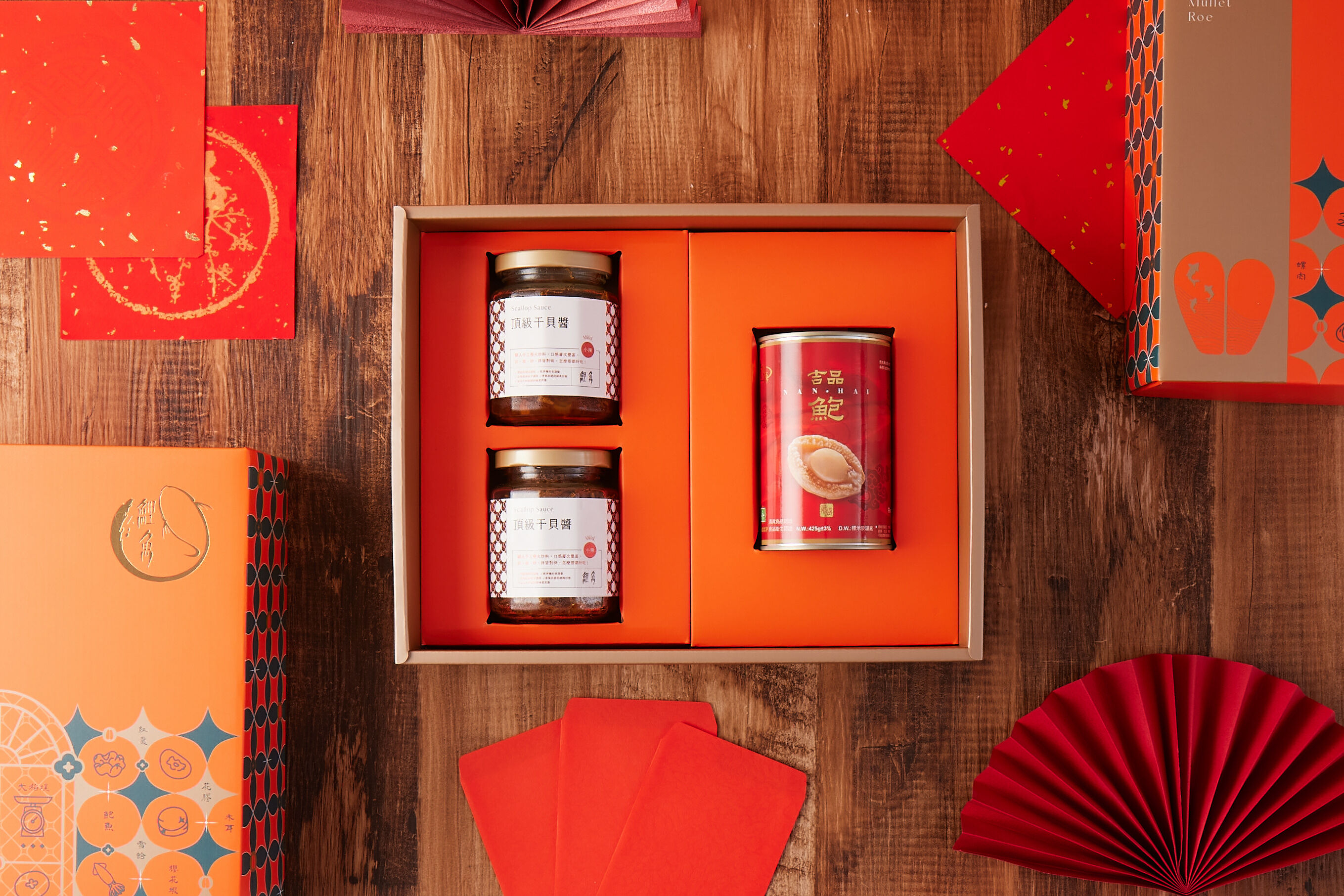 鮑魚干貝醬禮盒
