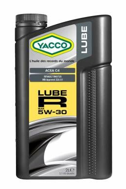 YACCO 全合成超級機油 LUBE R - SAE 5W-30, 2L