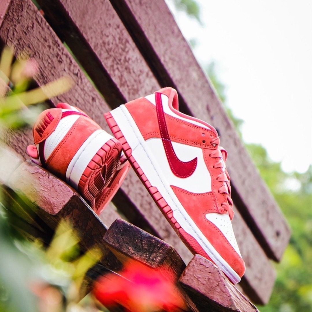 Nike Dunk Low Valentine's Day 情人節2024 粉色麂皮 草莓熊