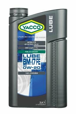 YACCO 全合成超級機油 LUBE BM-17 - SAE 0W-20, 2L
