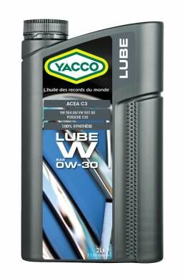 YACCO 全合成超級機油 LUBE W - SAE 0W - 30 低灰分100%全合成機油，2L