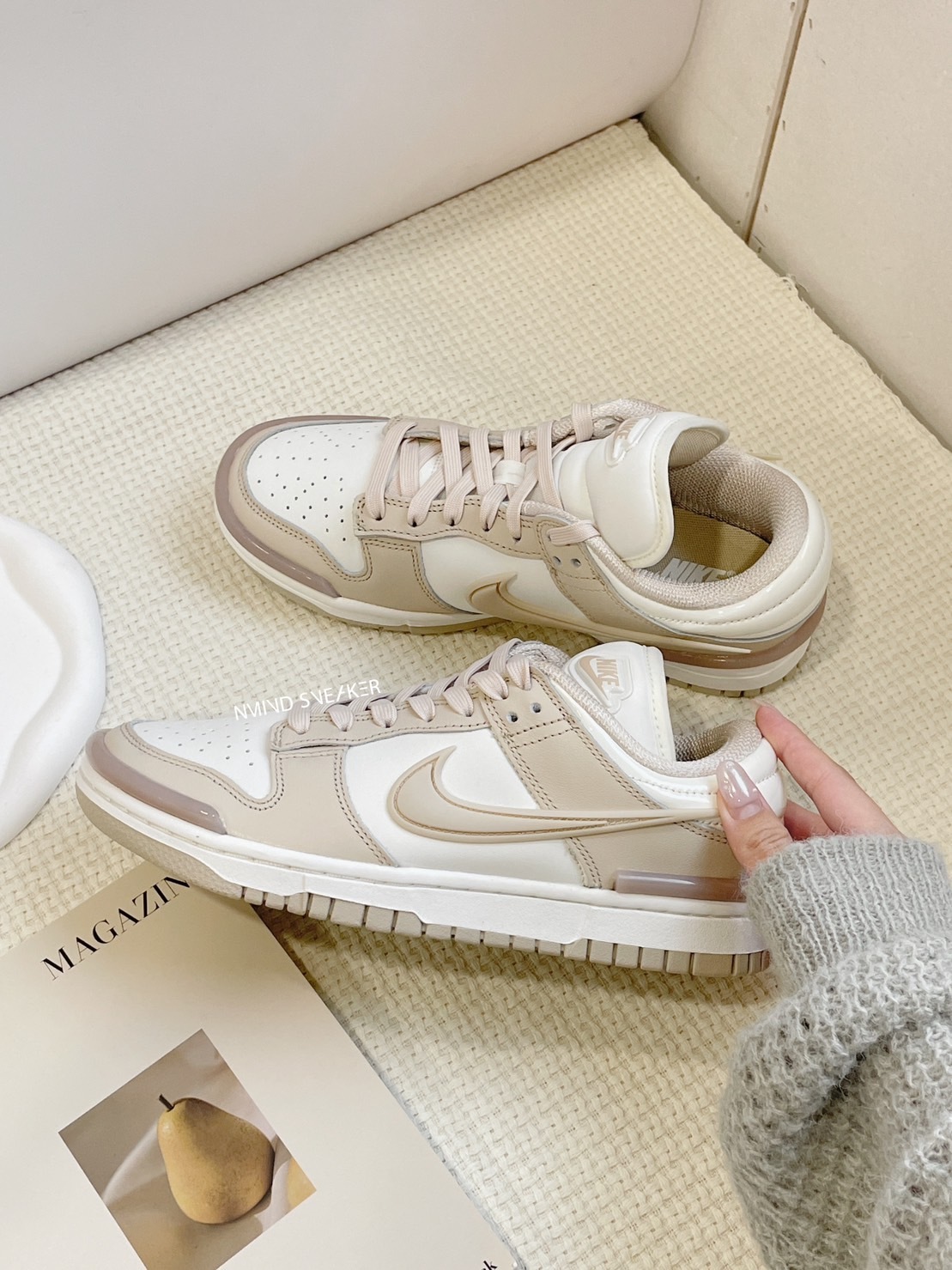 NIKE DUNK LOW TWIST SANDDRIFT 