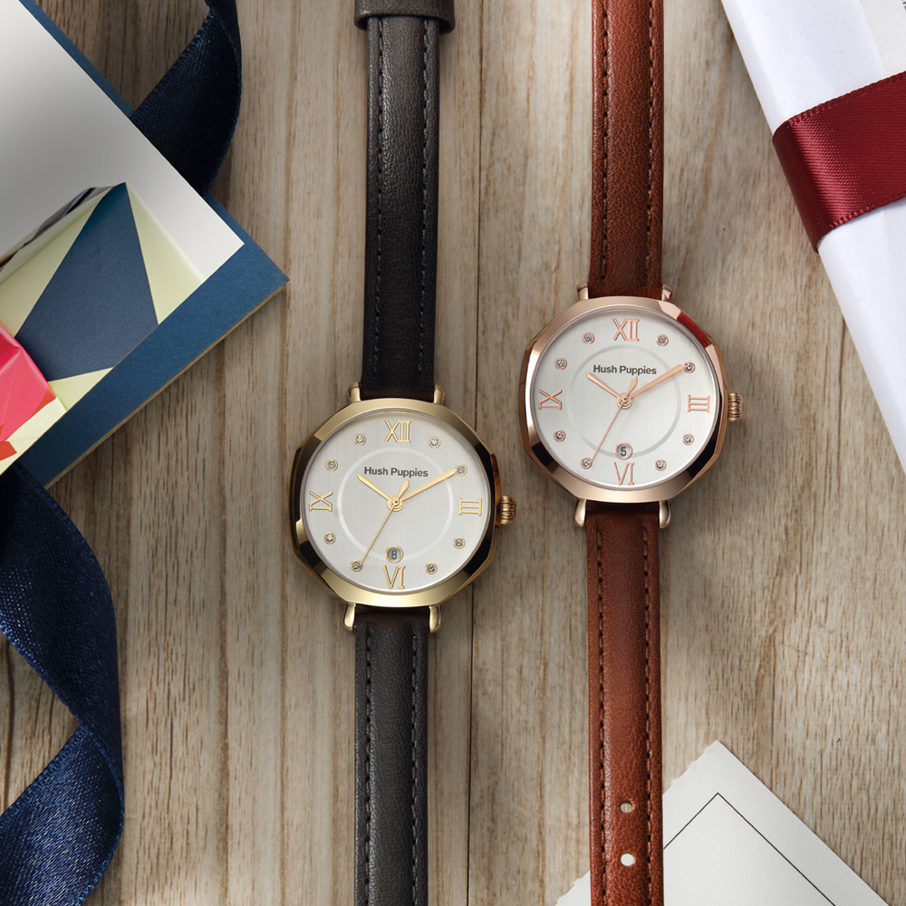 Signature 晶鑽羅馬八角女錶