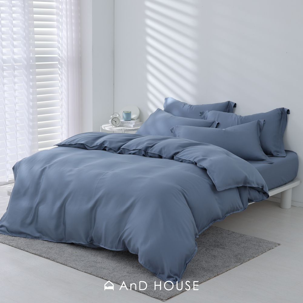 60支天絲｜100%萊賽爾｜牛仔藍｜單品&床包被套組