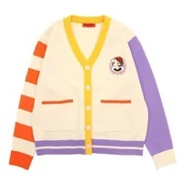 [S] YSW COLOR BLOCK KNITTED CARDIGAN F LEAH,MULTI, H3WNT02IVRAF (SYW265)