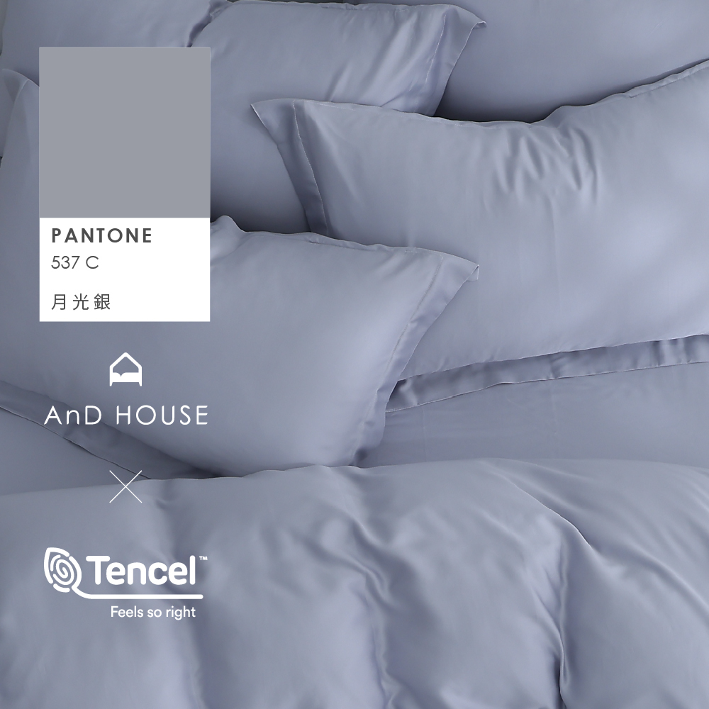 60支天絲｜100%萊賽爾｜月光銀｜單品&床包被套組