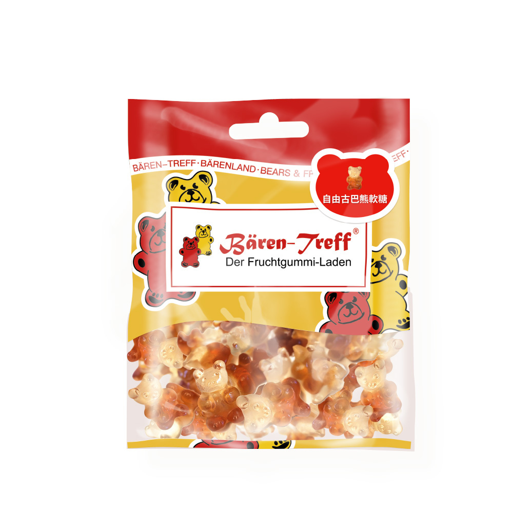 [Baren-Treff德國派對熊]自由古巴風味小熊軟糖50g