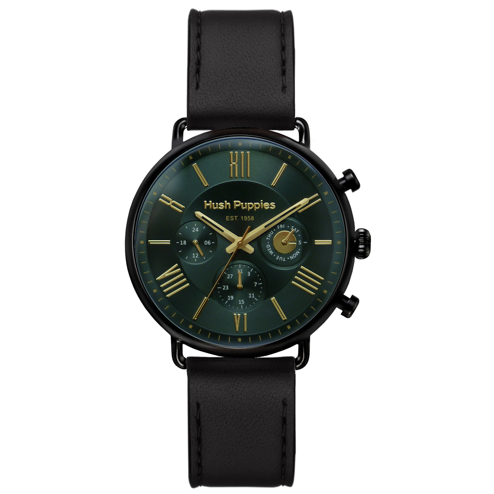 Singature 美式復古多功能男錶