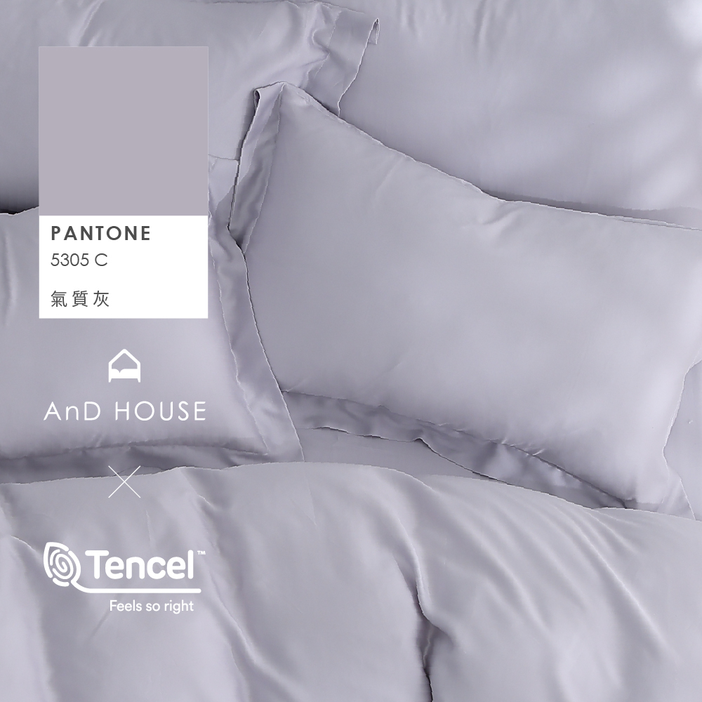 60支天絲｜100%萊賽爾｜氣質灰｜單品&床包被套組