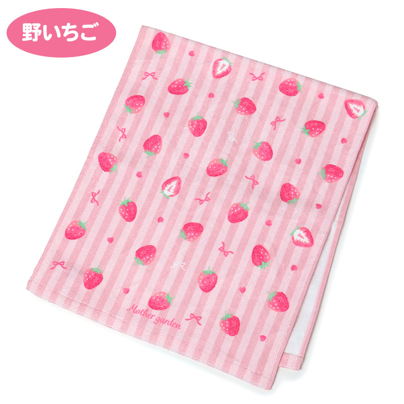 【日本Mother Garden】毛巾 草莓款