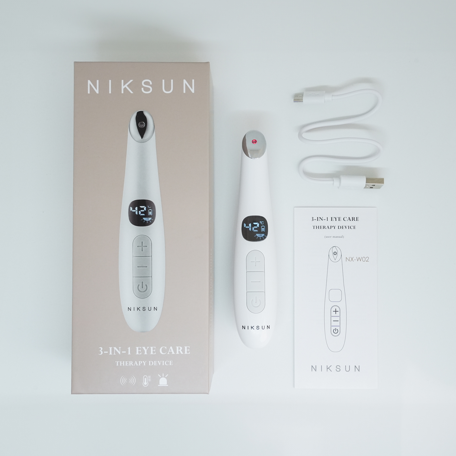 NIKSUN 3-IN-1 Eye Care Therapy Device NIKSUN智能3-IN-1眼部美容儀