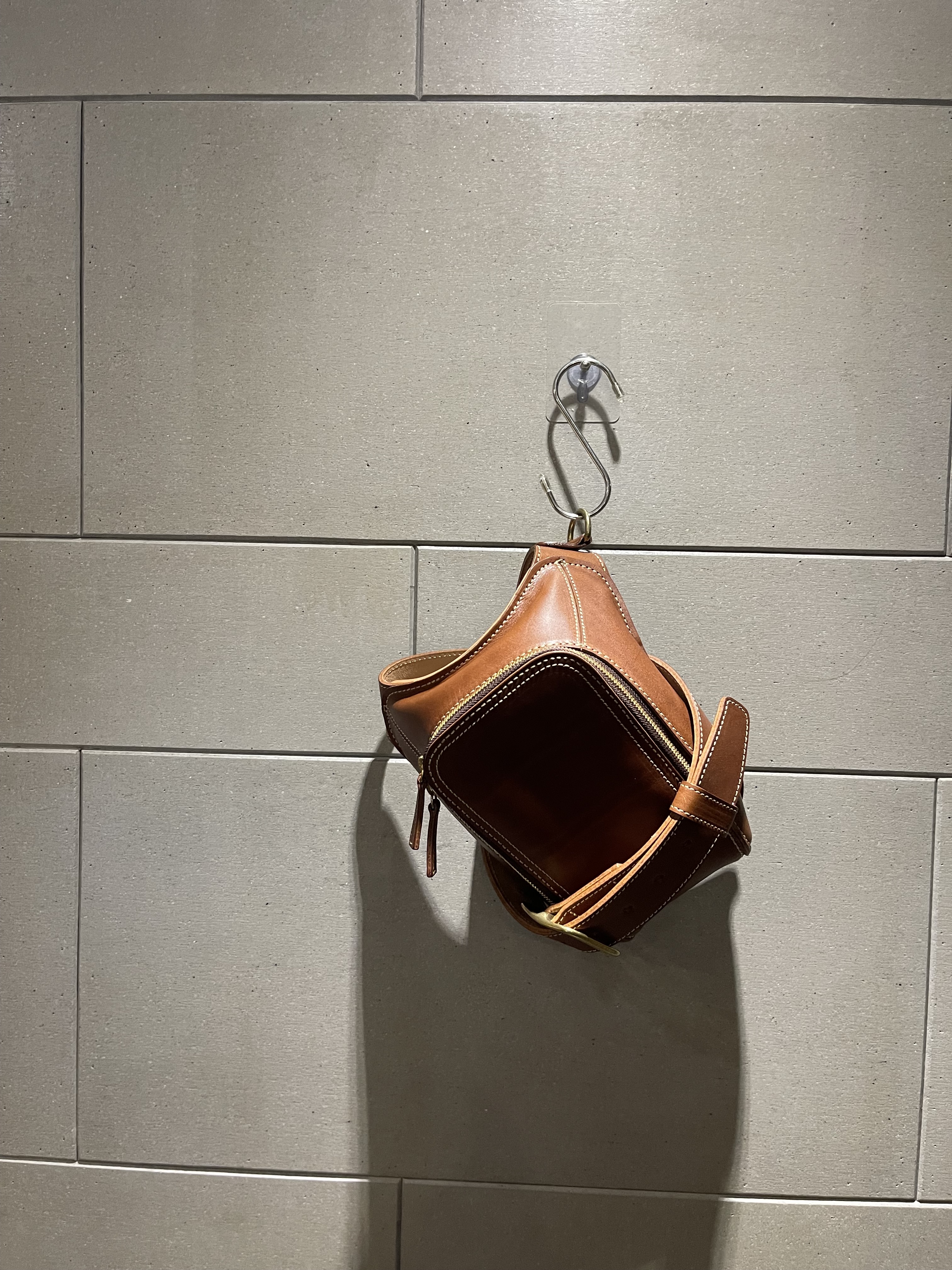 CHINGHISN x GAHO聯名腰包 ALPHA TYPE 巧克力色