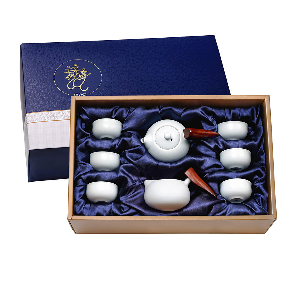 哥窯-慕秋(壺+海+6杯)8入禮盒