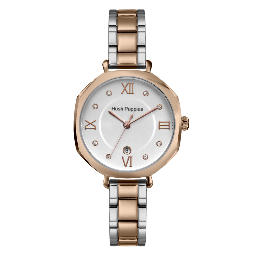 Signature 晶鑽羅馬八角女錶