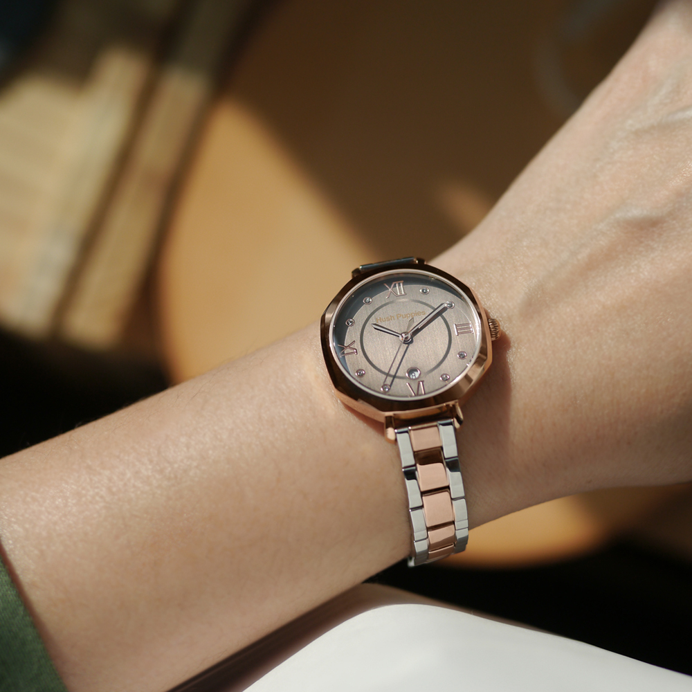 Signature 晶鑽羅馬八角女錶