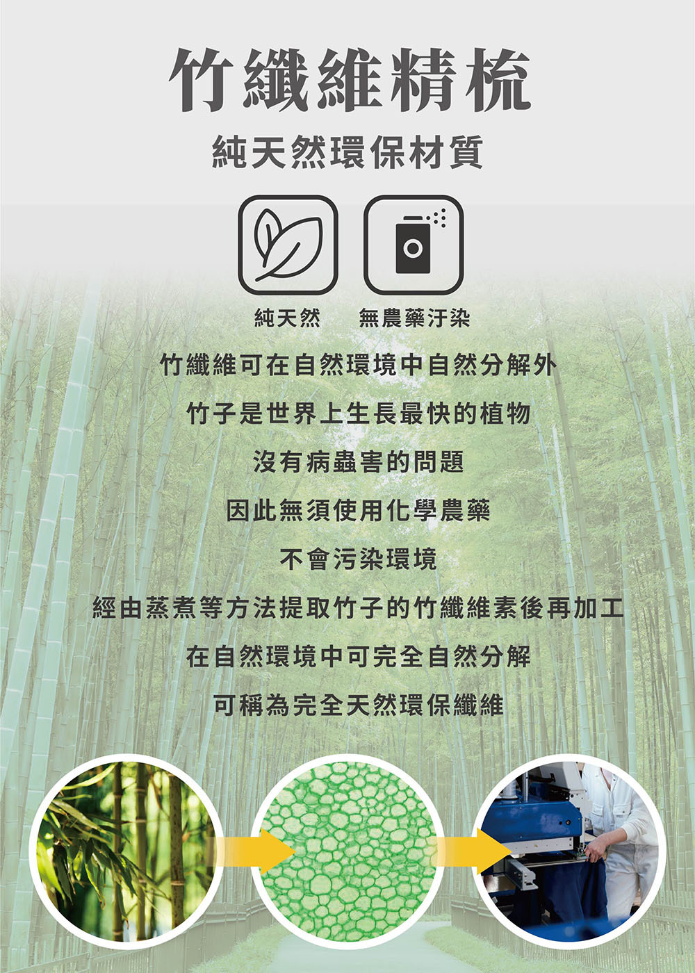 竹纖維精梳介紹