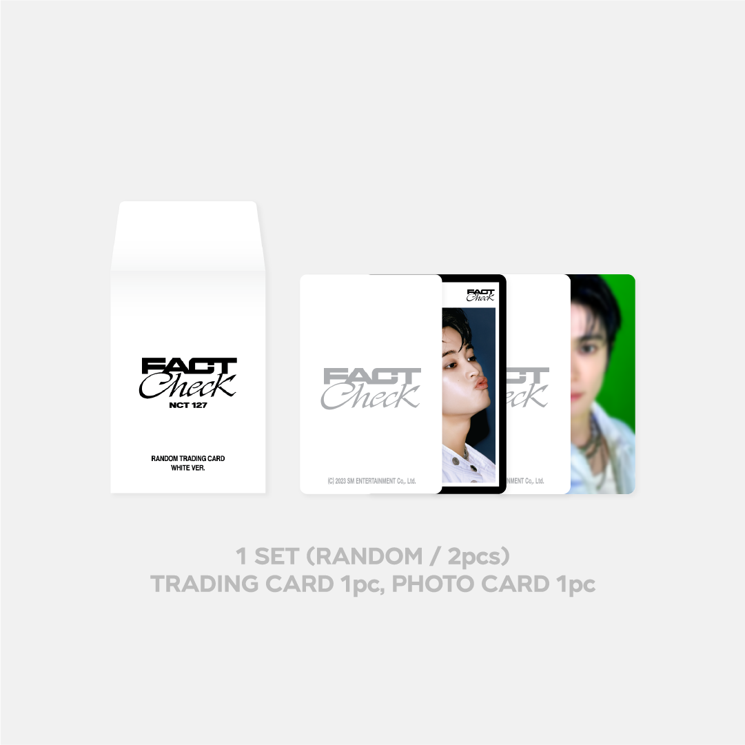 NCT127 Factcheck Random Trading Card Set