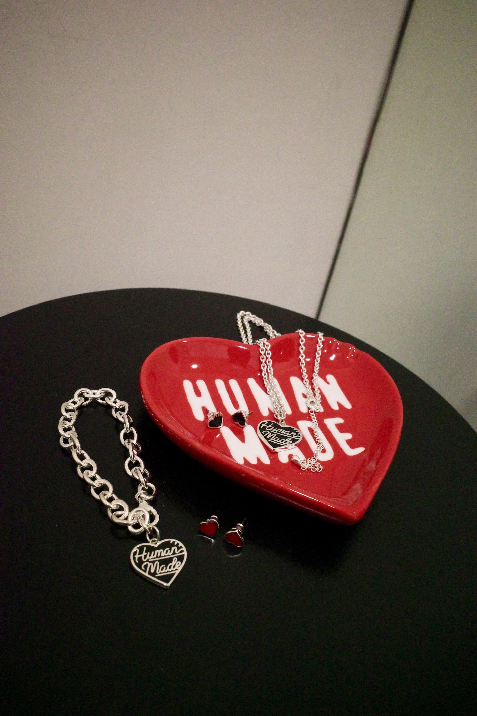 HUMAN MADE 925純銀飾品系列/經典愛心陶瓷盤