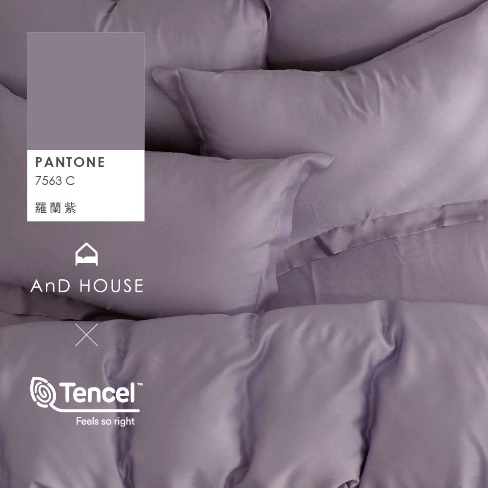 60支天絲｜100%萊賽爾｜羅蘭紫｜單品&床包被套組