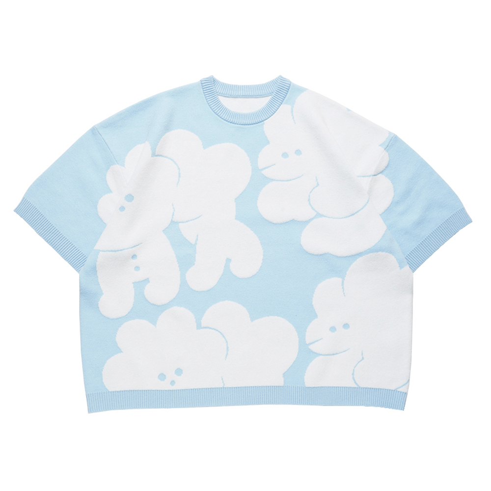 [Yu Miyama]  "散步strolling" Reversible Top Blue