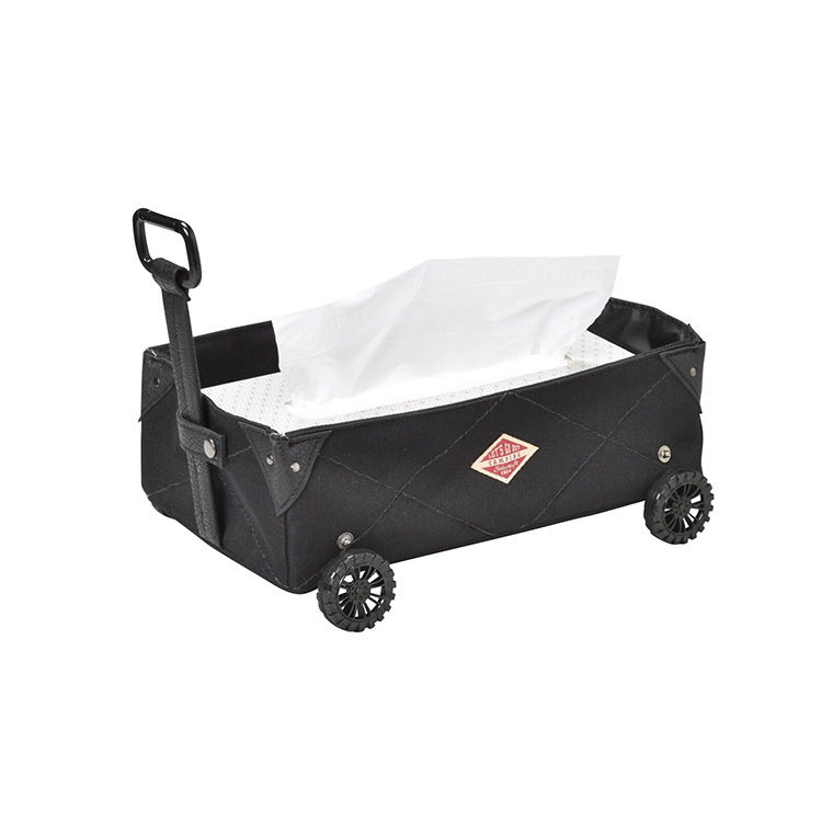 CAMPING CART TISSUE CASE - BLACK