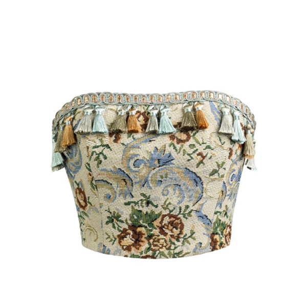 Chinese style embroidered tube top