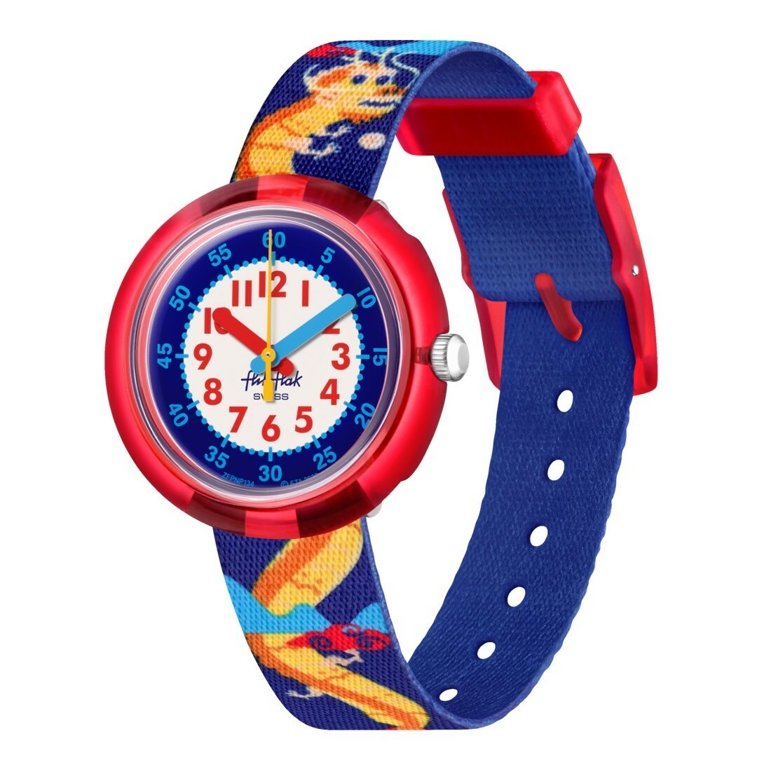 【Swatch - Flik Flak】FLIK FLAK YEAR OF THE DRAGON FPNP134C 32mm 現代鐘錶