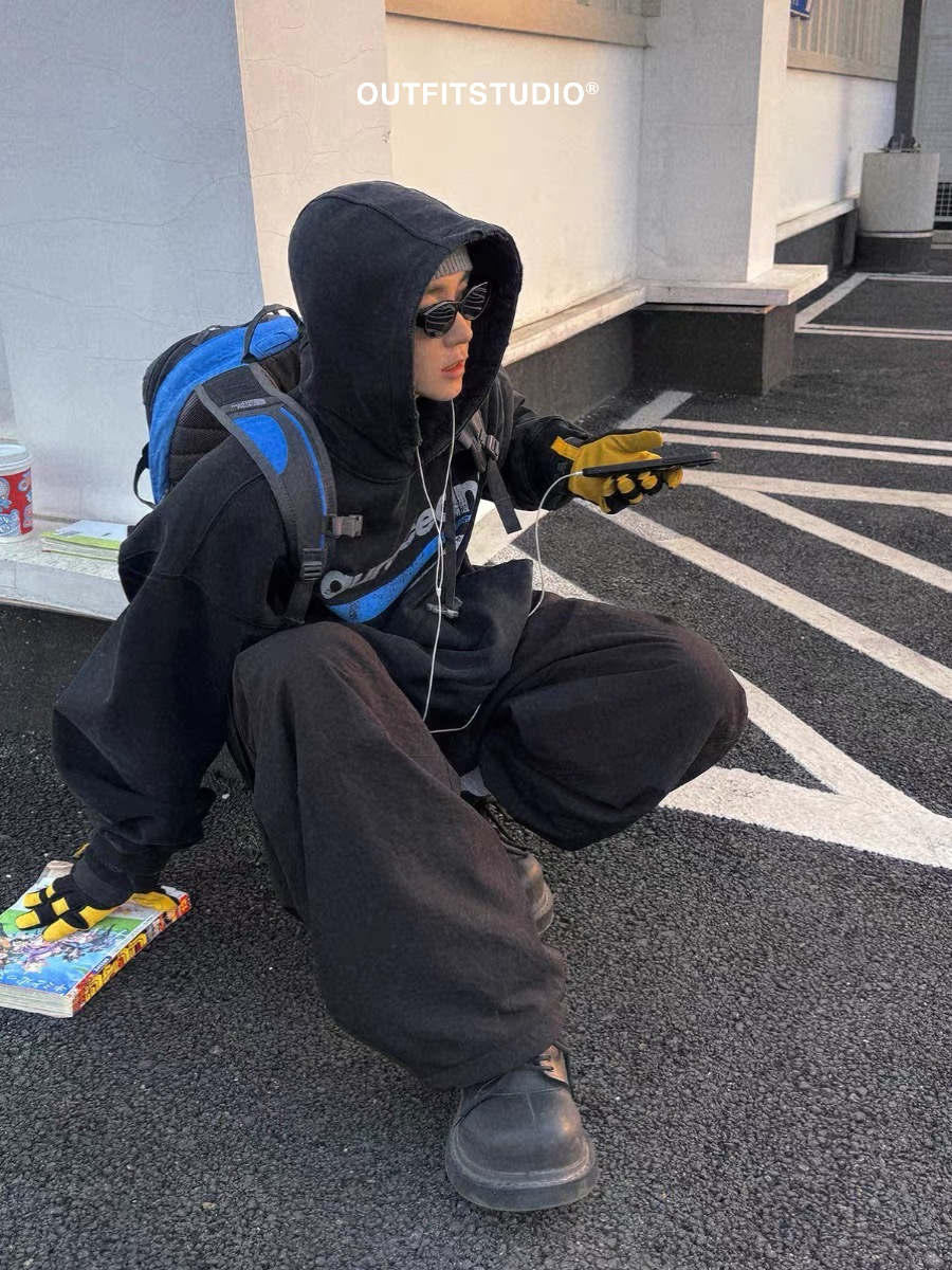 Aurocean 搖粒絨厚磅滑雪闊腿棉褲