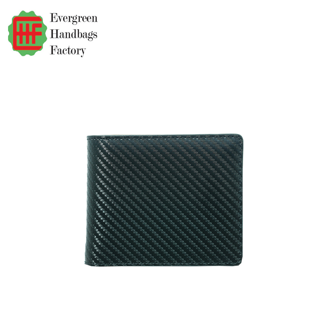 Carbon Leather Bi-Fold Wallet