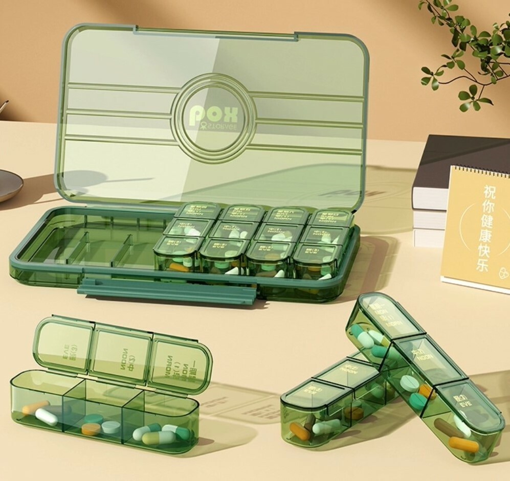 分離式七天便捷小藥盒
