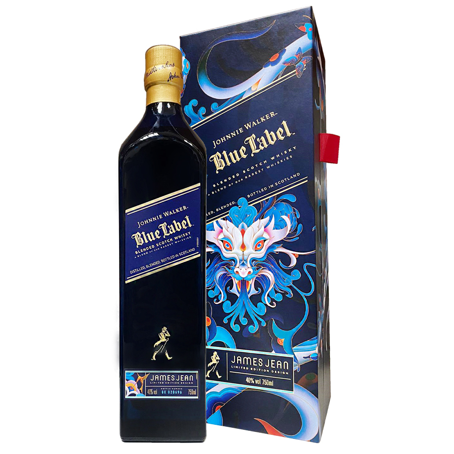 Johnnie Walker Blue Label James Jean Limited Edition Design