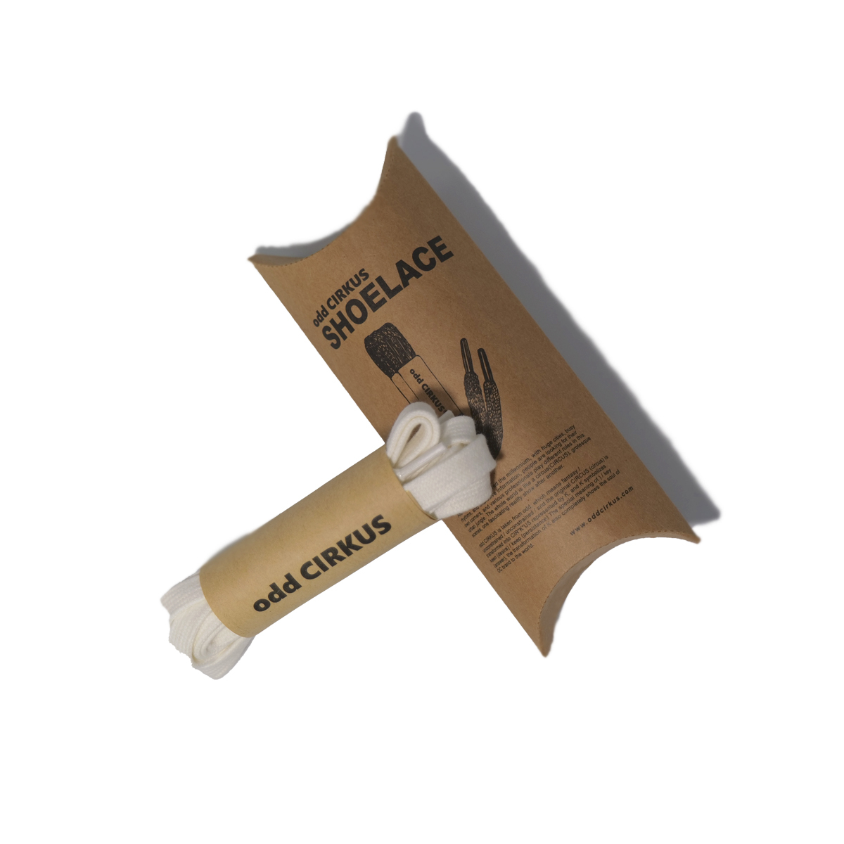 odd CIRKUS SHOELACE 鞋帶 米白色