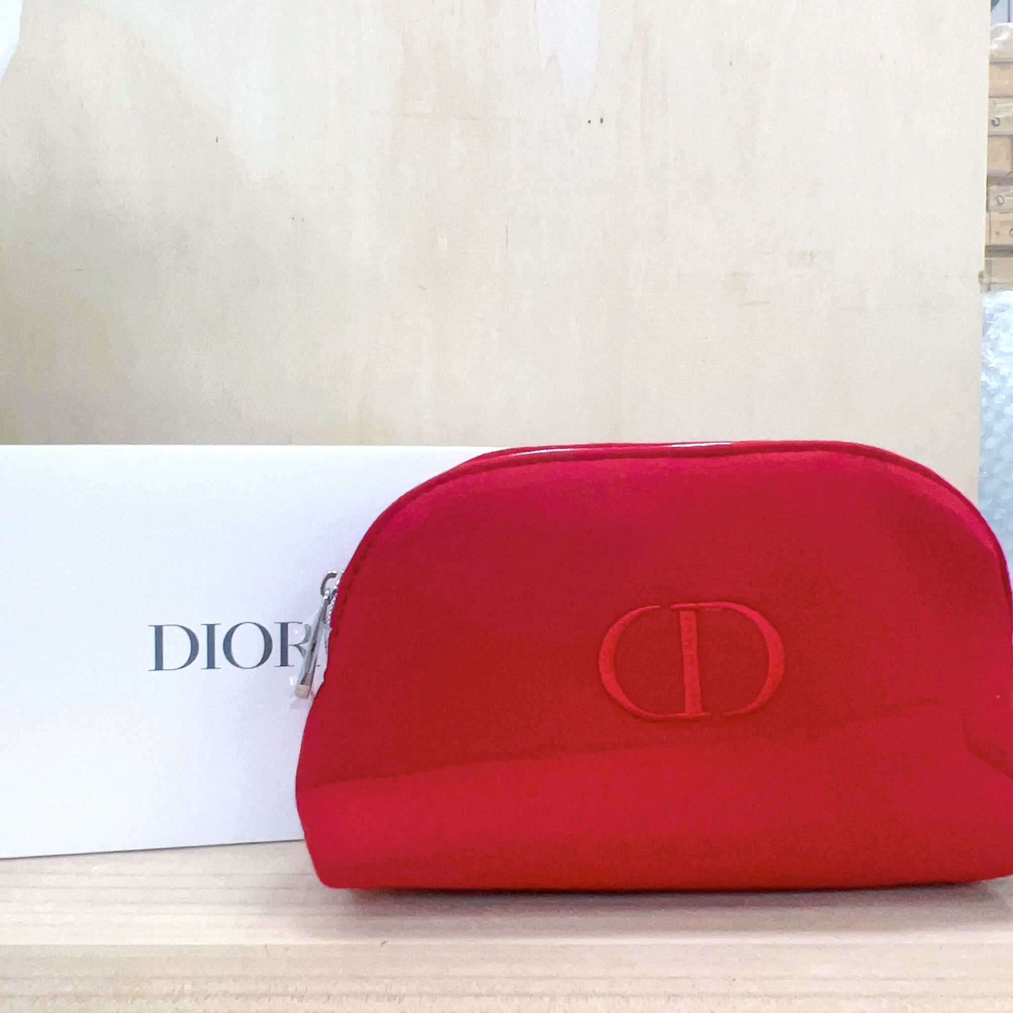 DIOR 2023 紅色化妝包