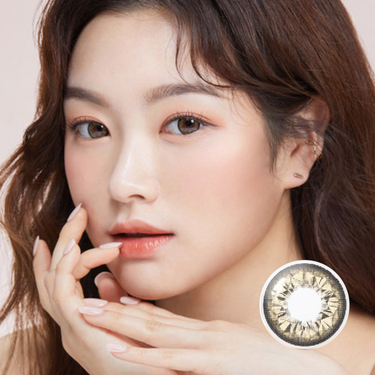 韓國GEO Diamond彩色季拋  Brown(1片裝)